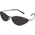 Lunettes sur Grenoble : Lunettes de soleil Balenciaga BB0350S Lunettes de soleil, Noir/Gris, 68 mm