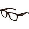 Lunettes de soleil McQ Alexander McQueen AM0475O Cadres Optiques, Havana/Transparent, 54 mm