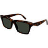 Lunettes de soleil Saint Laurent SL M104 Lunettes de soleil, Havana/Vert, 56 mm