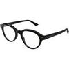Lunettes de soleil Gucci GG1894O Cadres Optiques, Noir/Transparent, 49 mm