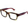 Lunettes de soleil Gucci GG1865O Cadres Optiques, Havana/Transparent, 50 mm