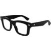 Lunettes de soleil Bottega Veneta BV1353O Cadres Optiques, Noir/Transparent, 51 mm