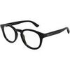 Lunettes de soleil McQ Alexander McQueen AM0514O Cadres Optiques, Noir/Transparent, 48 mm