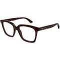 Lunettes de soleil McQ Alexander McQueen AM0513O Cadres Optiques, Havana/Transparent, 53 mm Grenoble