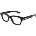 Lunettes de soleil McQ Alexander McQueen AM0497O Cadres Optiques, Noir/Transparent, 52 mm Grenoble