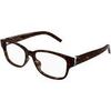 Lunettes de soleil Saint Laurent SL M149/F Cadres Optiques, Havana/Transparent, 54 mm