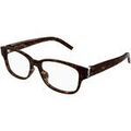 Lunettes sur Grenoble : Lunettes de soleil Saint Laurent SL M149/F Cadres Optiques, Havana/Transparent, 54 mm