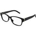 Lunettes sur Grenoble : Lunettes de soleil Saint Laurent SL M149/F Cadres Optiques, Noir/Transparent, 54 mm