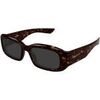 Lunettes de soleil Saint Laurent SL 809 Lunettes de soleil, Havana/Gris, 55 mm