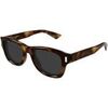 Lunettes de soleil Saint Laurent SL 801 Lunettes de soleil, Havana/Gris, 50 mm
