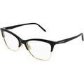 Lunettes sur Grenoble : Lunettes de soleil Saint Laurent SL 769 Cadres Optiques, Noir/Transparent, 54 mm