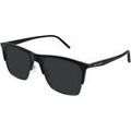 Lunettes sur Grenoble : Lunettes de soleil Saint Laurent SL 768 Lunettes de soleil, Noir/Noir, 57 mm