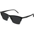 Lunettes sur Grenoble : Lunettes de soleil Saint Laurent SL 767 Lunettes de soleil, Noir/Noir, 55 mm