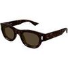 Lunettes de soleil Saint Laurent SL 761 Lunettes de soleil, Havana/Marron, 49 mm