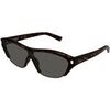 Lunettes de soleil Saint Laurent SL 704 Lunettes de soleil, Havana/Gris, 99 mm