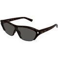 Lunettes de soleil Saint Laurent SL 704 Lunettes de soleil, Havana/Gris, 99 mm