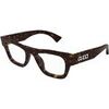 Lunettes de soleil Gucci GG1840O Cadres Optiques, Havana/Transparent, 51 mm