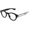 Lunettes de soleil Saint Laurent SL 792 Cadres Optiques, Noir/Transparent, 46 mm