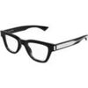 Lunettes de soleil Saint Laurent SL 789 JACQUES OPT Cadres Optiques, Noir/Transparent, 47 mm