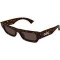 Lunettes de soleil Gucci GG1839S Lunettes de soleil, Havana/Marron, 52 mm Grenoble