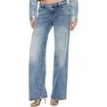 Jeans sur Grenoble : Jeans flare / larges Guess W5RA96D5L71