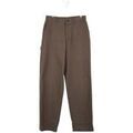 Pantalon Yohji Yamamoto Pantalon droit en coton marron Grenoble