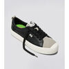 Baskets basses Cariuma OCA Low cuir premium noir daim cloud grey