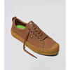 Baskets basses Cariuma OCA Low cuir premium sienna brown gum