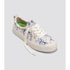 Baskets basses Cariuma OCA Low toile imprim&eacute; perroquet Blanc