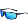 Lunettes de soleil Nike RABID M N IU3367X Lunettes de soleil, Noir/Bleu, 64 mm