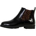 Bottes femme sur Grenoble : Bottines The Divine Factory Bottines &agrave; Zip Noir