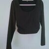 T-shirt Shein Maillot manche longue en tr&egrave;s bonne &eacute;tat Noir