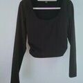 Tee-shirts sur Grenoble : T-shirt Shein Maillot manche longue en tr&egrave;s bonne &eacute;tat Noir