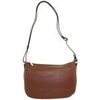 Sac Bandouliere Hexagona Sac en cuir port&eacute; travers ref 48613 Caram Marron