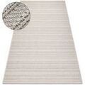 Tapis Rugsx Tapis JERSEY 19233 cr&egrave;me - Lignes, structurelles, 180x270 cm Beige 180x270 cm. . Maison & D&eacute;co > Tapis. Grenoble