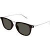 Lunettes de soleil Saint Laurent SL 753 Lunettes de soleil, Havana/Gris, 50 mm