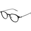 Lunettes de soleil Montblanc MB0355O Cadres Optiques, Noir/Transparent, 49 mm