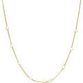 Collier Orusbijoux Collier Argent Dor&eacute; Chaine Et Perles Naturelles Blanches Dor&eacute; Grenoble
