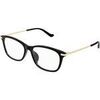 Lunettes de soleil Gucci GG1902OA Cadres Optiques, Noir/Transparent, 54 mm