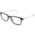 Lunettes de soleil Montblanc MB0394ON Cadres Optiques, Noir/Transparent, 54 mm Grenoble