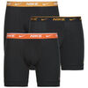 Boxers Nike EDAY COTTON STRETCH BOXER BRIEF 3PK Noir