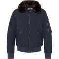 Blouson Schott AIRLINES NAVY / BROWN Grenoble