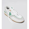 Baskets basses Cariuma UBA cuir blanc gum logo vert