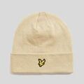 Bonnets sur Grenoble : Bonnet Lyle & Scott HE2313A COTTON BEANIE-X865 GREY TAUPE