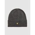 Bonnet Lyle & Scott HE2314A LAMBSWOOL BLEND RIBBED-398 CHARCOAL MARL