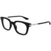 Lunettes de soleil McQ Alexander McQueen AM0521O Cadres Optiques, Noir/Transparent, 48 mm