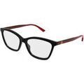 Lunettes de soleil Gucci GG1989O Cadres Optiques, Noir/Transparent, 56 mm