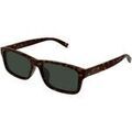 Lunettes de soleil Gucci GG1986SA Lunettes de soleil, Havana/Vert, 57 mm Grenoble