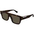 Lunettes de soleil Gucci GG1960S Lunettes de soleil, Havana/Marron, 53 mm Grenoble