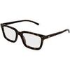 Lunettes de soleil Gucci GG1947O Cadres Optiques, Havana/Transparent, 51 mm